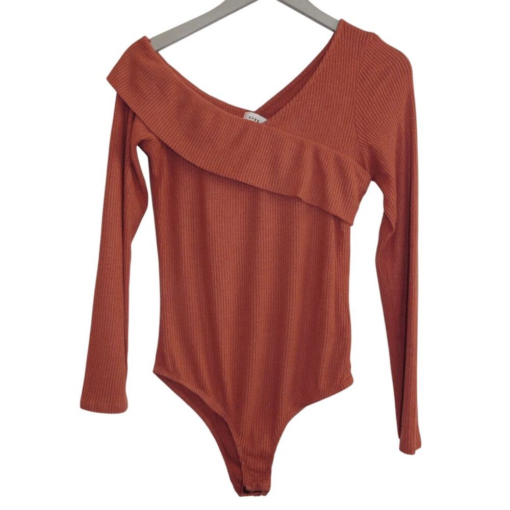 Gilli Long Sleeve Bodysuit Ribbed M